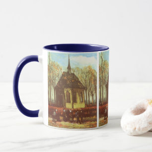 Vincent van Gogh - Kapelle in Nuenen, Kirchgänger Tasse