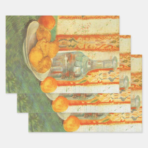 Vincent van Gogh - Karaffe und Zitronen auf einem  Geschenkpapier Set