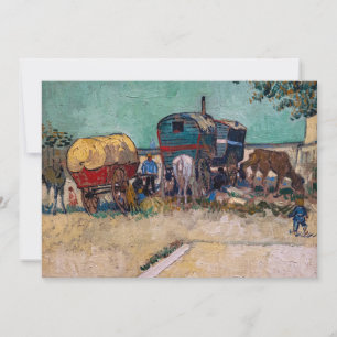 Vincent van Gogh - Karawanen, Zigeunerlager bei Ar Einladung
