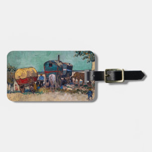 Vincent Van Gogh - Karawanen, Zigeunerlager bei Ar Gepäckanhänger