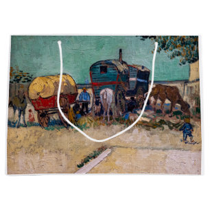 Vincent van Gogh - Karawanen, Zigeunerlager bei Ar Große Geschenktüte