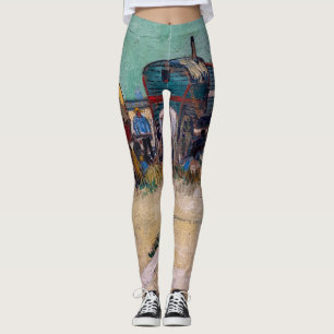 Vincent van Gogh - Karawanen, Zigeunerlager bei Ar Leggings