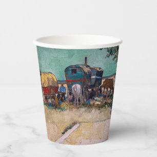 Vincent van Gogh - Karawanen, Zigeunerlager bei Ar Pappbecher