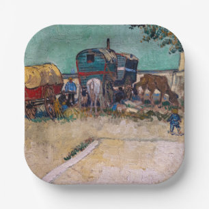 Vincent van Gogh - Karawanen, Zigeunerlager bei Ar Pappteller