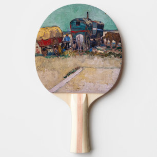 Vincent van Gogh - Karawanen, Zigeunerlager bei Ar Tischtennis Schläger