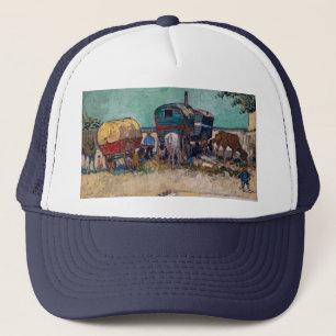 Vincent van Gogh - Karawanen, Zigeunerlager bei Ar Truckerkappe