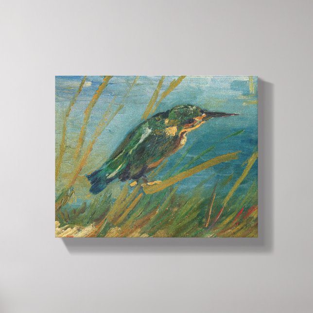 Vincent Van Gogh - Kingfisher am Wasser Leinwanddruck (Vorderseite)