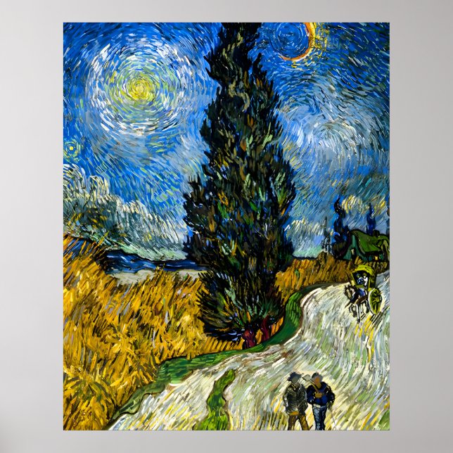 Vincent-Van-Gogh-Kunststil Poster (Vorne)