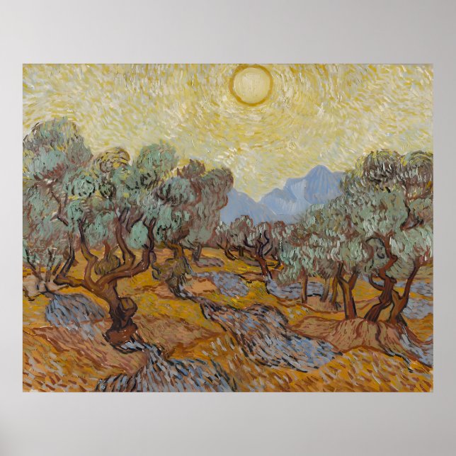 Vincent Van Gogh Kunstwerk Poster (Vorne)