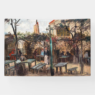 Vincent Van Gogh - La Guinguette auf Montmartre Banner