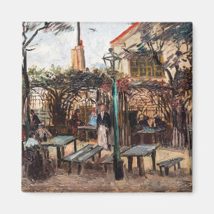Vincent Van Gogh - La Guinguette auf Montmartre Magnet
