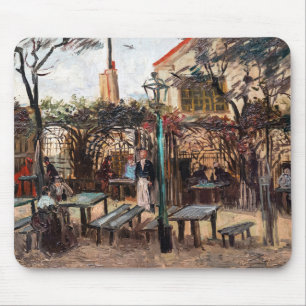 Vincent Van Gogh - La Guinguette auf Montmartre Mousepad