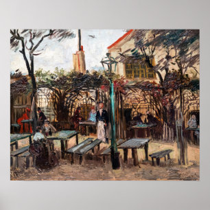 Vincent Van Gogh - La Guinguette auf Montmartre Poster