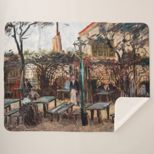 Vincent Van Gogh - La Guinguette auf Montmartre Sherpadecke