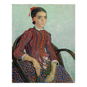 Vincent van Gogh La Mousme, 1888 Poster