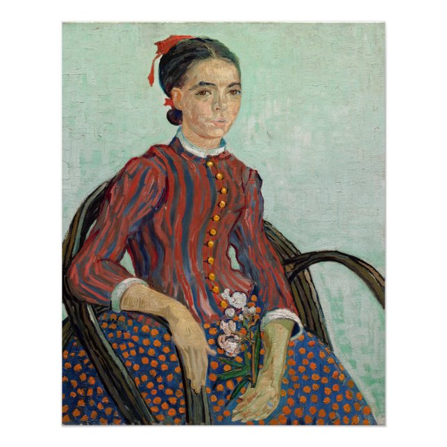 Vincent van Gogh | La Mousme, 1888 Poster (Vorderseite)