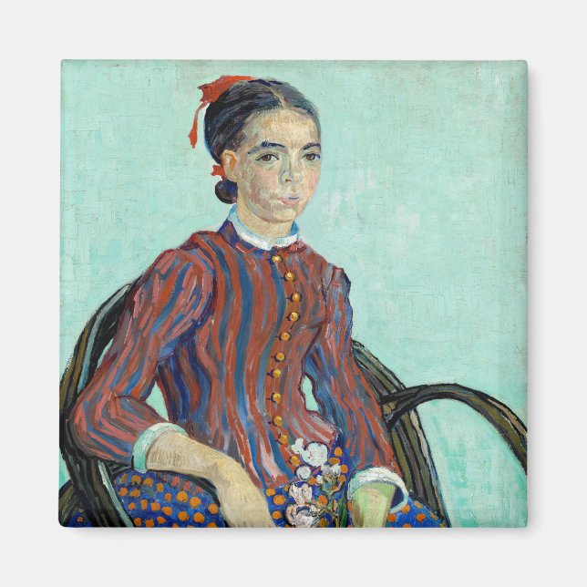 Vincent van Gogh - La Mousme Magnet (Vorne)