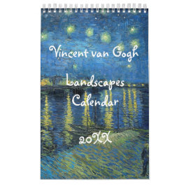 Vincent van Gogh Landscapes Kalender
