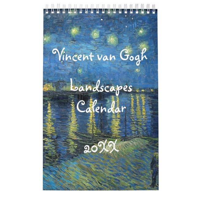 Vincent van Gogh Landscapes Kalender (Titelbild)