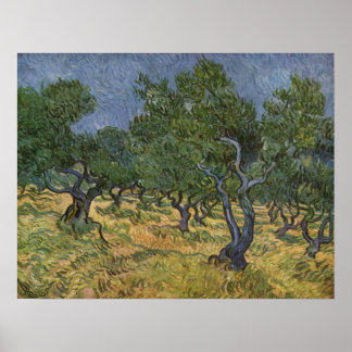 Vincent van Gogh Landschaft - 1889 Poster