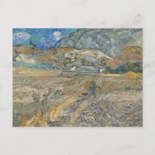 Vincent van Gogh - Landschaft bei Saint-Remy Postkarte