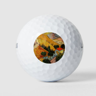 Vincent van Gogh - Landschaft, Haus und Pflüger Golfball