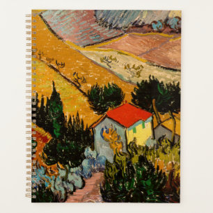 Vincent van Gogh - Landschaft, Haus und Pflüger Planer