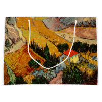 Vincent van Gogh - Landschaft, Haus und Plowman