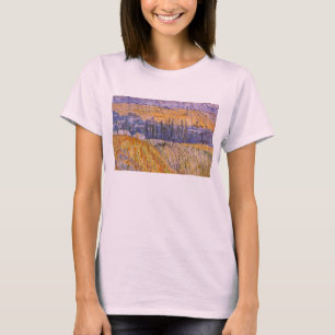 Vincent van Gogh - Landschaft in Auvers bei Regen T-Shirt