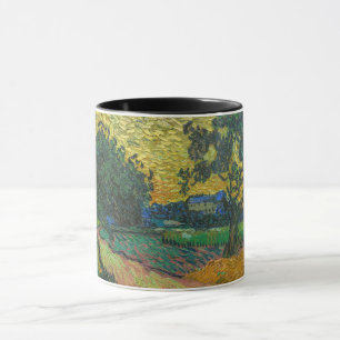 Vincent van Gogh - Landschaft in der Dämmerung Tasse