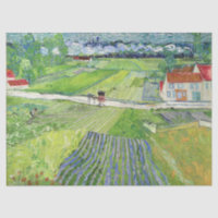 Vincent van Gogh - Landschaft mit Beförderung & Zu