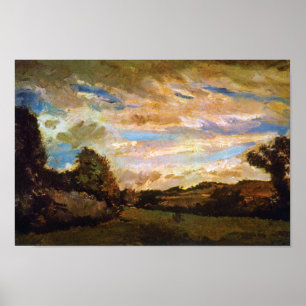 Vincent Van Gogh - Landschaft mit Dünen Fine Art Poster