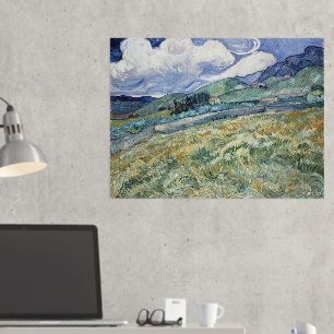 Vincent Van Gogh, Landschaft von Saint-Remy Foliendrucke