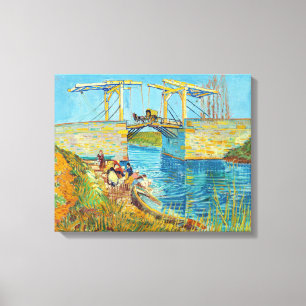 Vincent van Gogh - Langlois Bridge bei Arles #1 Leinwanddruck