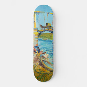Vincent van Gogh - Langlois Bridge bei Arles #1 Skateboard