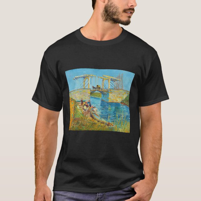 Vincent van Gogh - Langlois Bridge bei Arles #1 T-Shirt (Vorderseite)