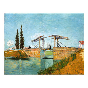 Vincent van Gogh - Langlois Bridge bei Arles #3 Fotodruck
