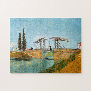 Vincent van Gogh - Langlois Bridge bei Arles #3 Puzzle
