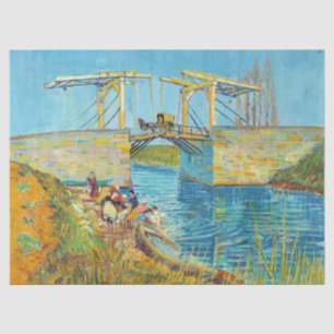 Vincent van Gogh - Langlois-Brücke in Arles #1 Seidenpapier
