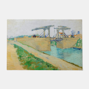 Vincent van Gogh - Langlois-Brücke in Arles #2 Fußmatte