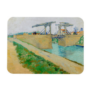 Vincent van Gogh - Langlois-Brücke in Arles #2 Magnet