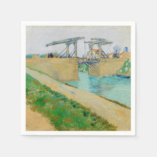 Vincent van Gogh - Langlois-Brücke in Arles #2 Serviette