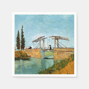 Vincent van Gogh - Langlois-Brücke in Arles #3 Serviette