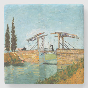 Vincent van Gogh - Langlois-Brücke in Arles #3 Steinuntersetzer