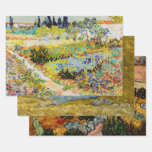 Vincent Van Gogh - Lanscapes Selection Geschenkpapier Set