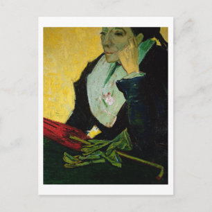 Vincent van Gogh   L'Arlesienne, Detail, 1888 Postkarte