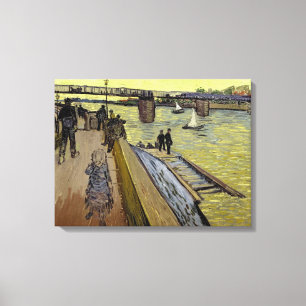 Vincent van Gogh  Le Pont de Trinquetaille Arles Leinwanddruck