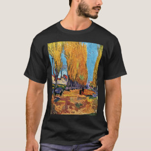 Vincent Van Gogh - Les Alyscamps Herbstlandschaft T-Shirt