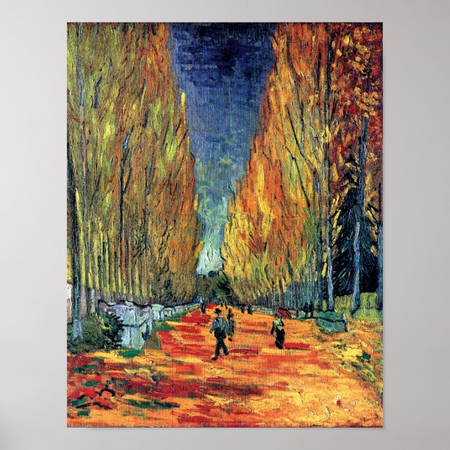 Vincent Van Gogh - Les Alyscamps Poster (Vorne)