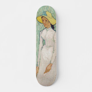 Vincent van Gogh - Mädchen in Weiß Skateboard